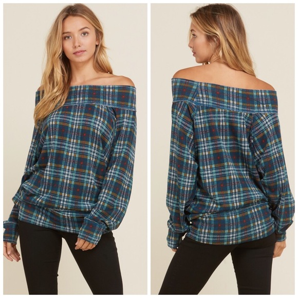 ❤️LAST 1!! Super Soft Brushed Off Shoulder Top! - Picture 3 of 6